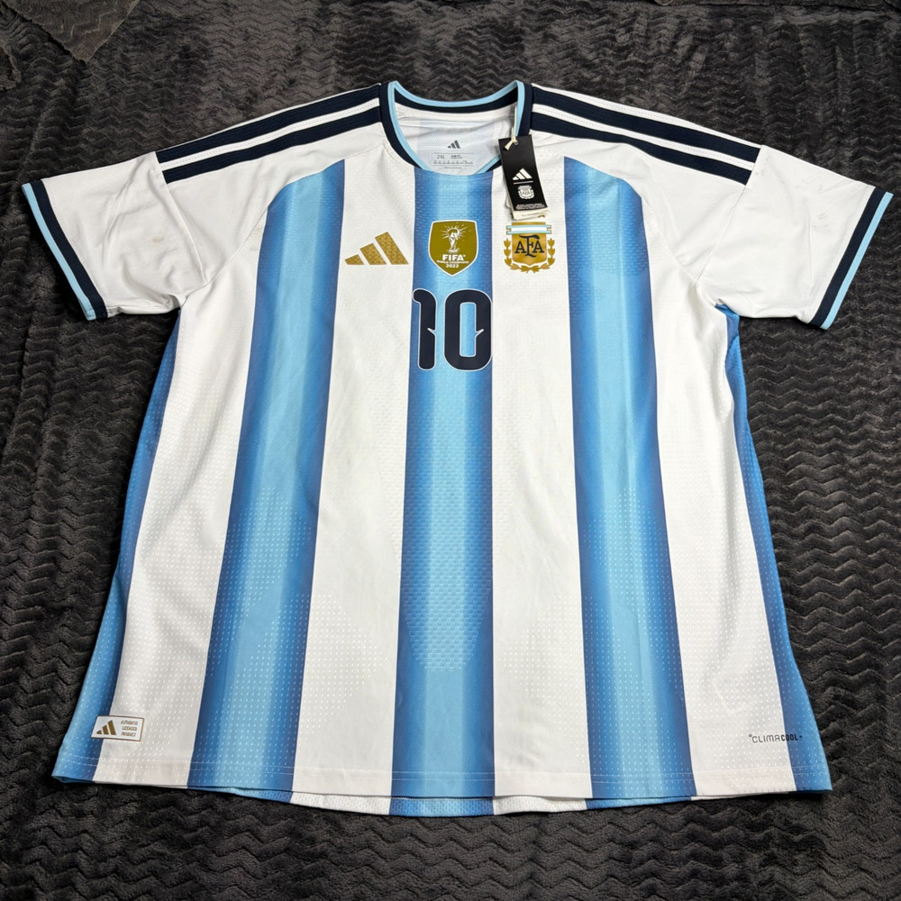 Adidas Argentina 2026 home messi #10 jersey mens size 2XL